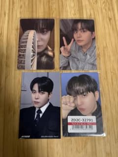 ATEEZ ジョンホ トレカ セット - メルカリ