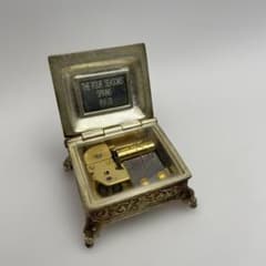 リュージュ 銀製 シルバー オルゴール 世界最小 - メルカリ