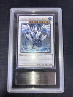 氷結界の龍 トリシューラ ARS10 レリーフ 英語版 1枚 鑑定書付き