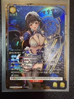 NIKKE ユニオンアリーナ マリアン パラレル PcSR サイン ② - メルカリ