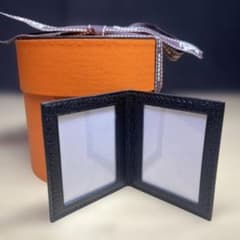 フォトケース レザー 匿名発送 エルメス フォトフレーム - メルカリ