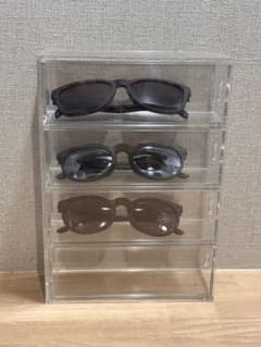 gdoorサングラス 3個セット無印アクリルケース付き - メルカリ