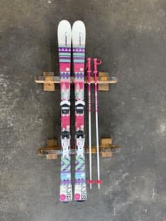 スキー板 elan U-FLEX 140 ストックKAZAMA 収納ケース - メルカリ