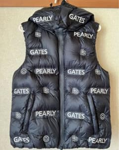 パーリーゲイツ PEARLY GATES ダウンベスト フード付き - メルカリ