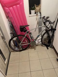 横須賀市での引き渡し限定】ビアンキ ロードバイク シルバー ローマ