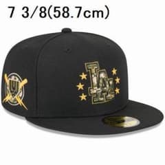 ニューエラ ドジャース 2024軍隊記念日 59FIFTY キャップ 7 3/8 - メルカリ