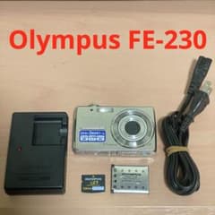 完動美品】OLYMPUS FE-230 コンパクトデジカメCCD 付属品あり - メルカリ