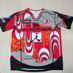 レア品 サンウルブズ AOYAMA RED狼ジャージ Lサイズ - メルカリ