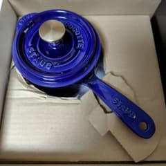 ストウブ スープポット14cmダークブルー - メルカリ