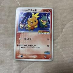 希少】ポケパークのアチャモ プロモ 047/PCG-P ポケモン大観覧車