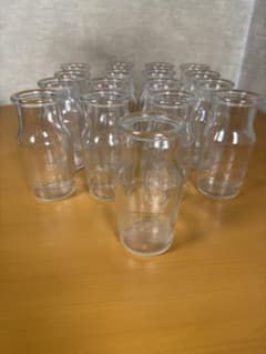 KAHLUA カルーア コーヒー リキュール グラス ミルク瓶 ガラス瓶 18本