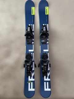 ELANショートスキー板99㎝ビンデインク付き 2023-2024 ネイビ - メルカリ