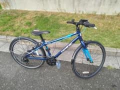 引き取り・手渡し限定】DRIDE-R サイクル 24インチ ブルー アルミ