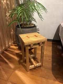 一点物 桜 無垢材 一輪挿し 木工オブジェ 店舗什器 カフェ ドライ