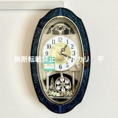 CITIZEN メロディ電波時計 飾り振り子 4MN413 青木目光沢仕上 - メルカリ