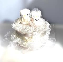 廃盤希少♡桂由美コラボ ハローキティ ウェディング リングピロー