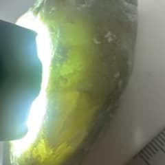 透過良・結晶キラキラ】 77g 糸魚川翡翠 国石 原石 ヒスイ 国産鉱物