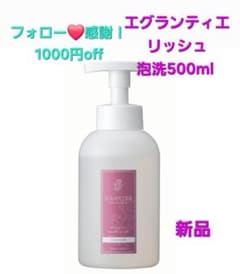 エグランティエリッシュ泡洗顔500ml ♡新品♡フォローさん1000円off