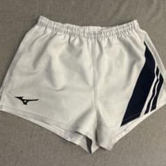 桐蔭学園ラグビー 公式戦用短パン ミズノ O 白 - メルカリ