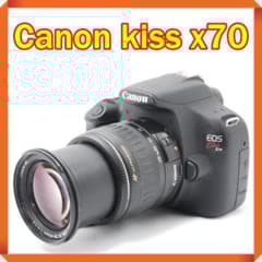 少シャッター数！ Canon EOS kiss x70 中古市場では希少モデル