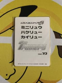 ポケカ e トレーナーズ vol.19 ミニリュウ ハクリュー カイリュー