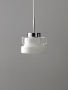 OLD コンビ ガラス シェード ペンダントランプ ミッドセンチュリー