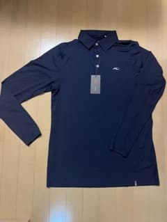 KJUS 長袖ポロシャツ ネイビー 48IS - メルカリ