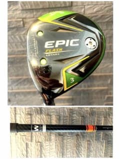 レフティ】EPIC FLASH STAR フェアウェイウッド テンセイオレンジ