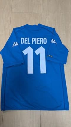 美品]サッカー イタリア代表 デルピエロ ユニフォーム レプリカ #11