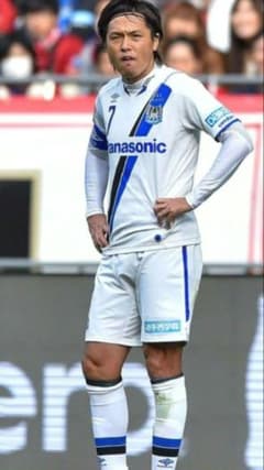 ガンバ大阪 2015アウェイレプリカユニフォーム 遠藤保仁選手 - メルカリ