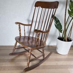 柏木工 KASHIWA ロッキングチェア 飛騨家具 引取限定 - メルカリ