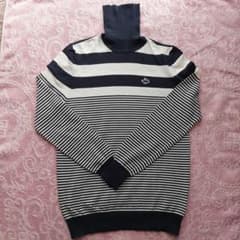 PEARLY GATES ストライプセーター サイズ0 - メルカリ