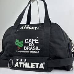 ATHLETA アスレタ ダッフルバッグ ボストンバッグ 2way ナイロン 黒