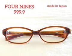 999.9（フォーナインズ）NP-18／619（フローオレンジ）度入りレンズ