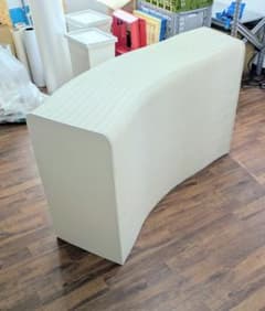 HINTON 折りたたみ式シェルフ ホワイト 展示会POPUPに - メルカリ