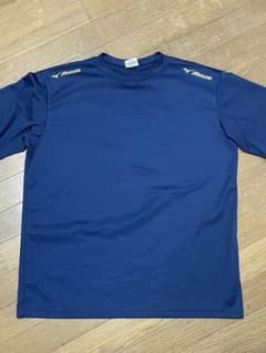 髙橋慶帆選手元着用Mizuno バレーボールTシャツ 2XL ネイビー - メルカリ