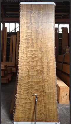 最終価格 イタウバ 一枚板 ダイニング テーブル 玉杢 ブビンガ 最高級