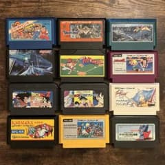 ファミコン】カセット12本［ケース付き］まとめ売り - メルカリ