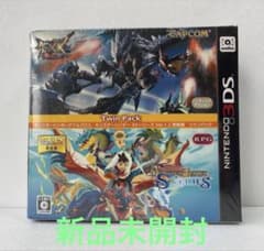 未開封】3DS モンスターハンター ダブルクロス ストーリーズ ツイン