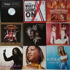 R&B 2000年 12インチLP 9枚 まとめ Aaliyah, Brandy - メルカリ