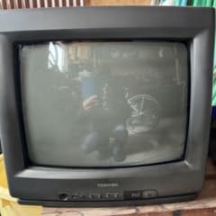 TOSHIBA ブラウン管テレビ14型 - メルカリ