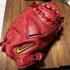 貴重】NIKE 城島健司モデル キャッチャーミット 軟式 少年用 グラブ