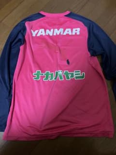 PUMA ピンク ネイビー 長袖シャツ YANMAR - メルカリ