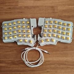 Silakka54 分割キーボード 有線 ホットスワップ QMK/VIAL - メルカリ