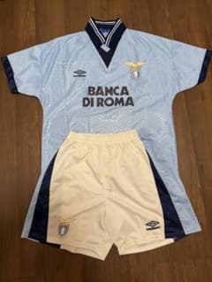 希少 1995-1996ラツィオユニフォーム上下 - メルカリ