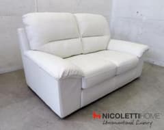 展示品□IDC□ニコレッティ□イタリア製□本革□2人掛けソファ