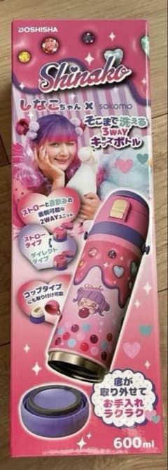 しなこちゃん sokomo 水筒 600ml ドンキホーテ - メルカリ