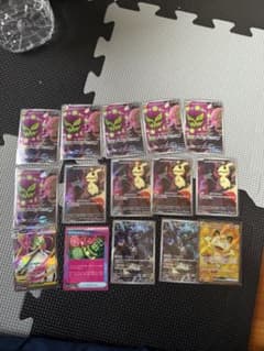 ポケモンカード ミミッキュゼクロム。ニャース。メガサーナイト