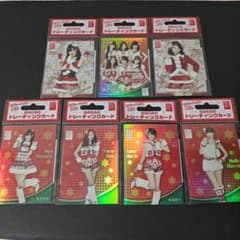 非売品・未使用】AKB48 トレーディングカード 7枚セット セブン限定
