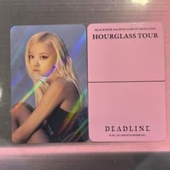 BLACKPINK DEADLINE ロゼ ラキドロ 韓国限定 特典 トレカ - メルカリ